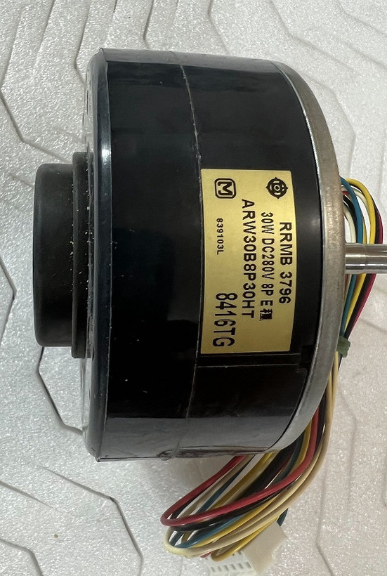 فن داخلی کولرگازی DC280V میل کوتاه 30W